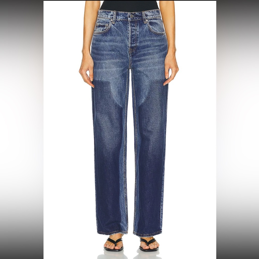 GRLFRND Bella Low Rise Boyfriend Jean